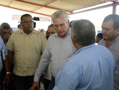 Visita del Consejo de Ministros encabezada por Díaz-Canel a Guantánamo