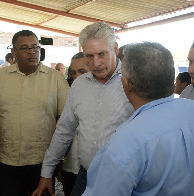 Visita del Consejo de Ministros encabezada por Díaz-Canel a Guantánamo
