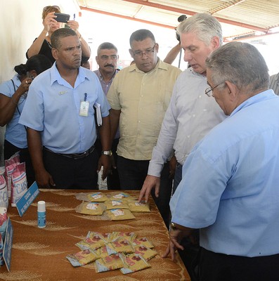 Visita del Consejo de Ministros encabezada por Díaz-Canel a Guantánamo
