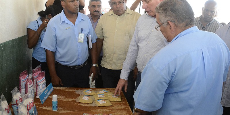 Visita del Consejo de Ministros encabezada por Díaz-Canel a Guantánamo