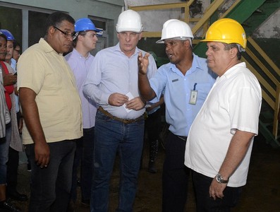 Visita del Consejo de Ministros encabezada por Díaz-Canel a Guantánamo