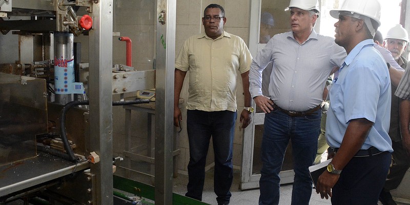 Visita del Consejo de Ministros encabezada por Díaz-Canel a Guantánamo