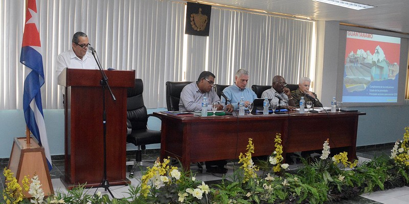 Visita del Consejo de Ministros encabezada por Díaz-Canel a Guantánamo