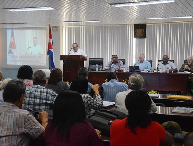Visita del Consejo de Ministros encabezada por Díaz-Canel a Guantánamo