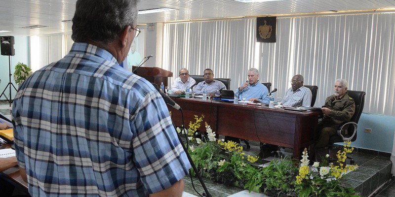 Visita del Consejo de Ministros encabezada por Díaz-Canel a Guantánamo
