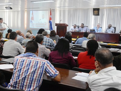 Visita del Consejo de Ministros encabezada por Díaz-Canel a Guantánamo