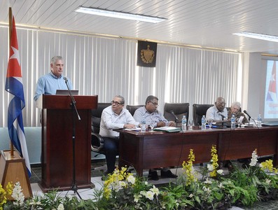 Visita del Consejo de Ministros encabezada por Díaz-Canel a Guantánamo