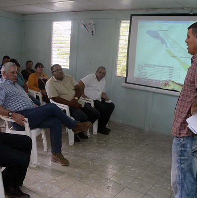 Visita del Consejo de Ministros encabezada por Díaz-Canel a Guantánamo