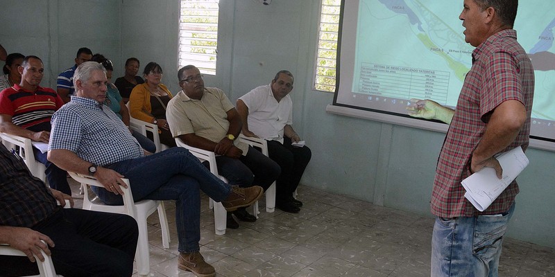 Visita del Consejo de Ministros encabezada por Díaz-Canel a Guantánamo