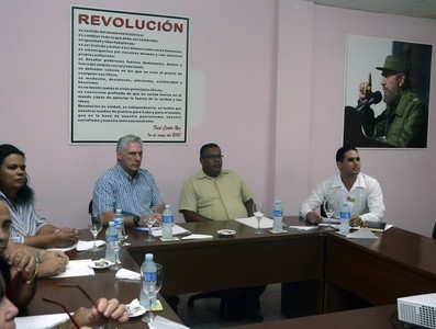 Visita del Consejo de Ministros encabezada por Díaz-Canel a Guantánamo