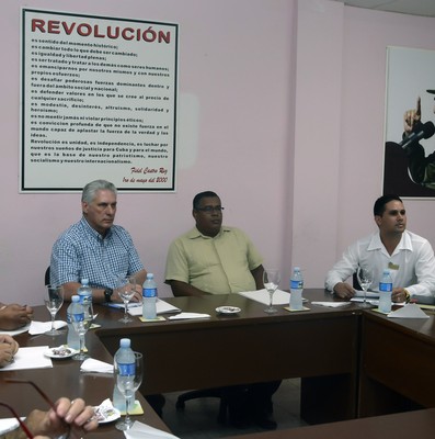 Visita del Consejo de Ministros encabezada por Díaz-Canel a Guantánamo