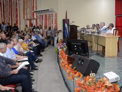 Visita del Consejo de Ministros encabezada por Díaz-Canel a Guantánamo