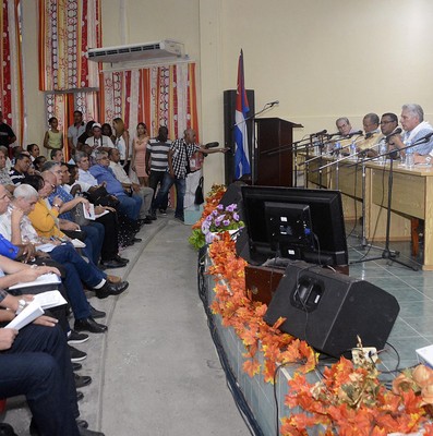 Visita del Consejo de Ministros encabezada por Díaz-Canel a Guantánamo