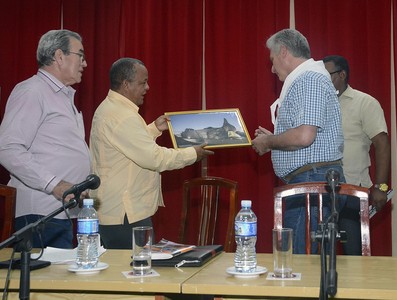 Visita del Consejo de Ministros encabezada por Díaz-Canel a Guantánamo