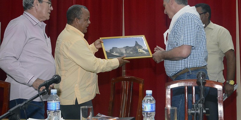 Visita del Consejo de Ministros encabezada por Díaz-Canel a Guantánamo