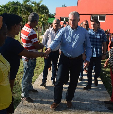 Visita del Consejo de Ministros encabezada por Díaz-Canel a Guantánamo