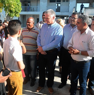 Visita del Consejo de Ministros encabezada por Díaz-Canel a Guantánamo