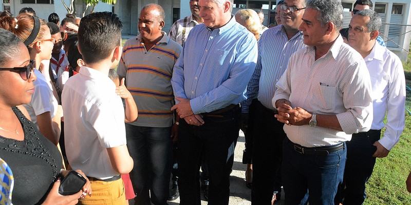 Visita del Consejo de Ministros encabezada por Díaz-Canel a Guantánamo