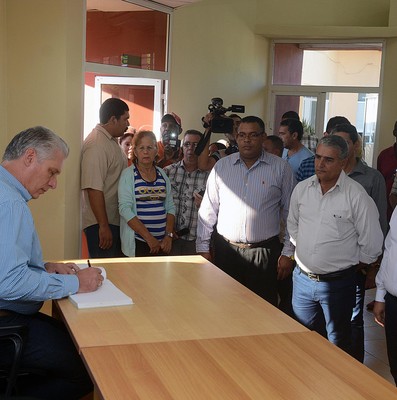 Visita del Consejo de Ministros encabezada por Díaz-Canel a Guantánamo