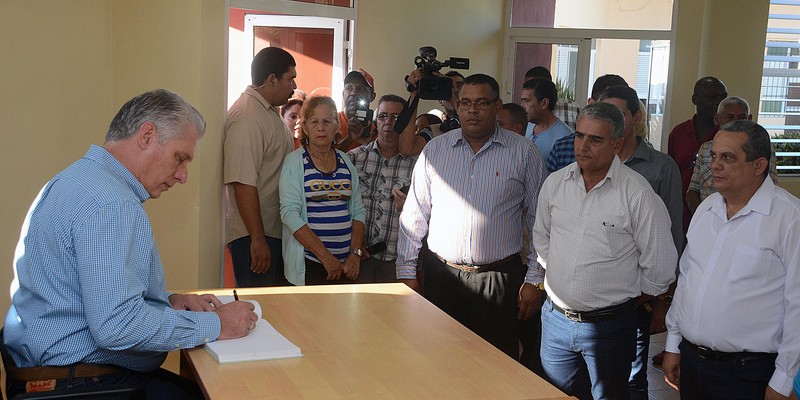 Visita del Consejo de Ministros encabezada por Díaz-Canel a Guantánamo