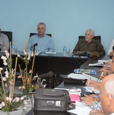 Visita del Consejo de Ministros encabezada por Díaz-Canel a Guantánamo