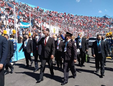 Ceremonia de traspaso presidencial a Xiomara Castro de Zelaya.