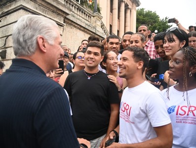 Silvio, en el cielo no había estrellas: bajaron para hacer brillar la Escalinata