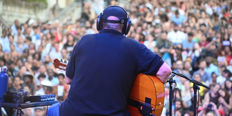 Silvio, en el cielo no había estrellas: bajaron para hacer brillar la Escalinata
