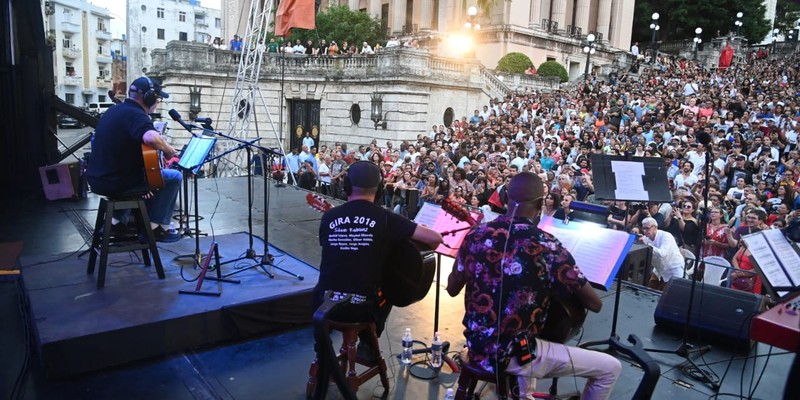 Silvio, en el cielo no había estrellas: bajaron para hacer brillar la Escalinata