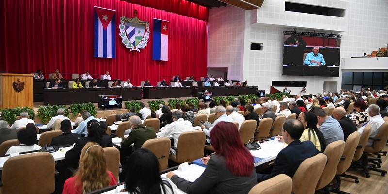 Comienzo del Quinto Período Ordinario de Sesiones de la X Legislatura de la Asamblea Nacional del Poder Popular