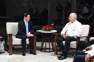 Recibió Díaz-Canel a Fiscal General de la República Popular China 3