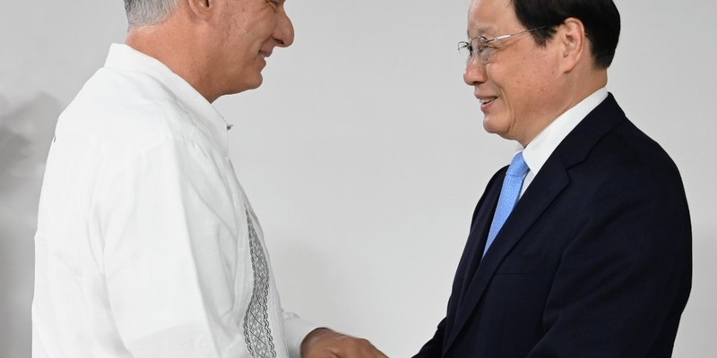 Recibió Díaz-Canel a Fiscal General de la República Popular China