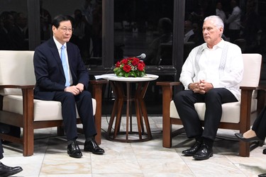 Recibió Díaz-Canel a Fiscal General de la República Popular China 7