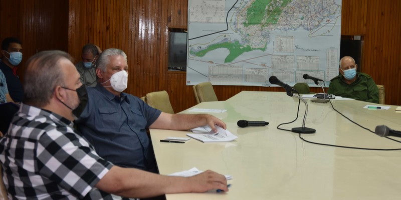 Recorrido por Pinar del Río tras paso del Huracán Ida