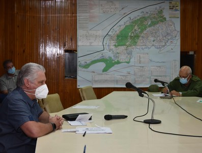 Recorrido por Pinar del Río tras paso del Huracán Ida
