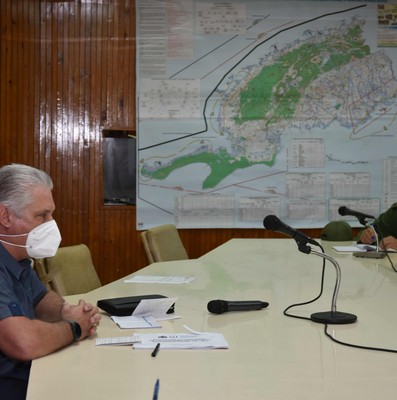 Recorrido por Pinar del Río tras paso del Huracán Ida