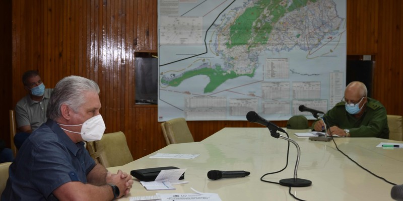 Recorrido por Pinar del Río tras paso del Huracán Ida