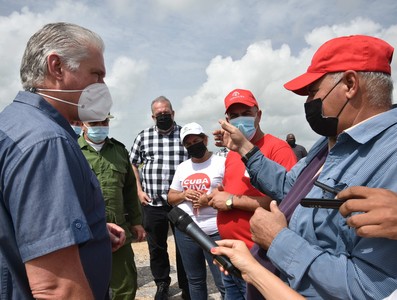 Recorrido por Pinar del Río tras paso del Huracán Ida