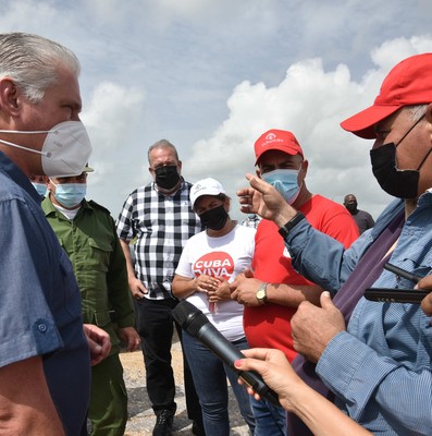 Recorrido por Pinar del Río tras paso del Huracán Ida