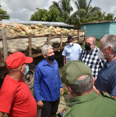 Recorrido por Pinar del Río tras paso del Huracán Ida