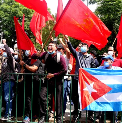 La fuerza de los pueblos, la fuerza de la Revolución