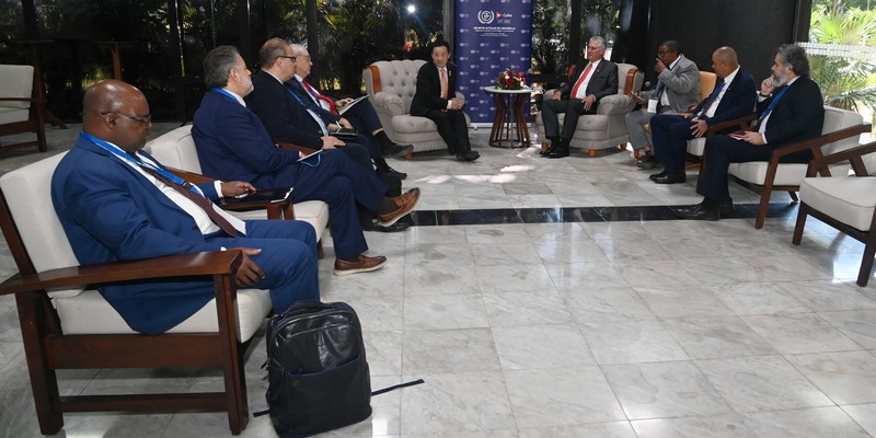 Encuentro de Díaz-Canel con jefes de estado y de delegaciones