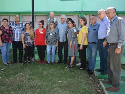 Visita a Bauta, Artemisa