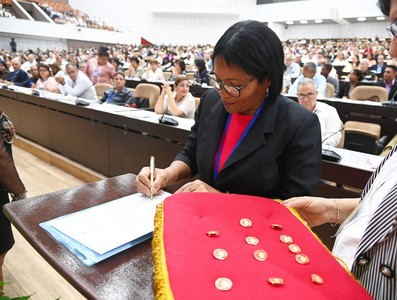 Comienzo del Quinto Período Ordinario de Sesiones de la X Legislatura de la Asamblea Nacional del Poder Popular