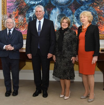 Visita Díaz-Canel a Irlanda