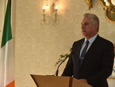 Visita Díaz-Canel a Irlanda