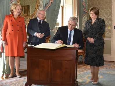 Visita Díaz-Canel a Irlanda