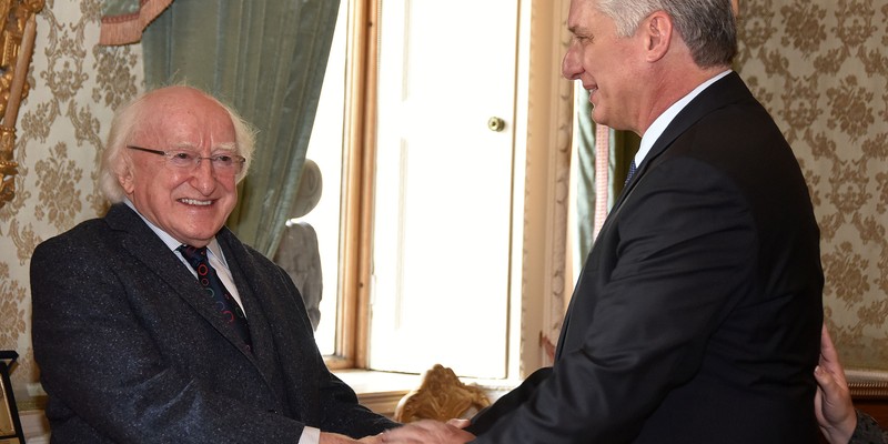 Visita Díaz-Canel a Irlanda