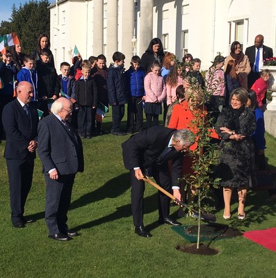 Visita Díaz-Canel a Irlanda