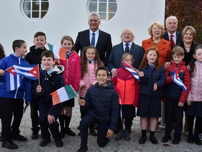 Visita Díaz-Canel a Irlanda